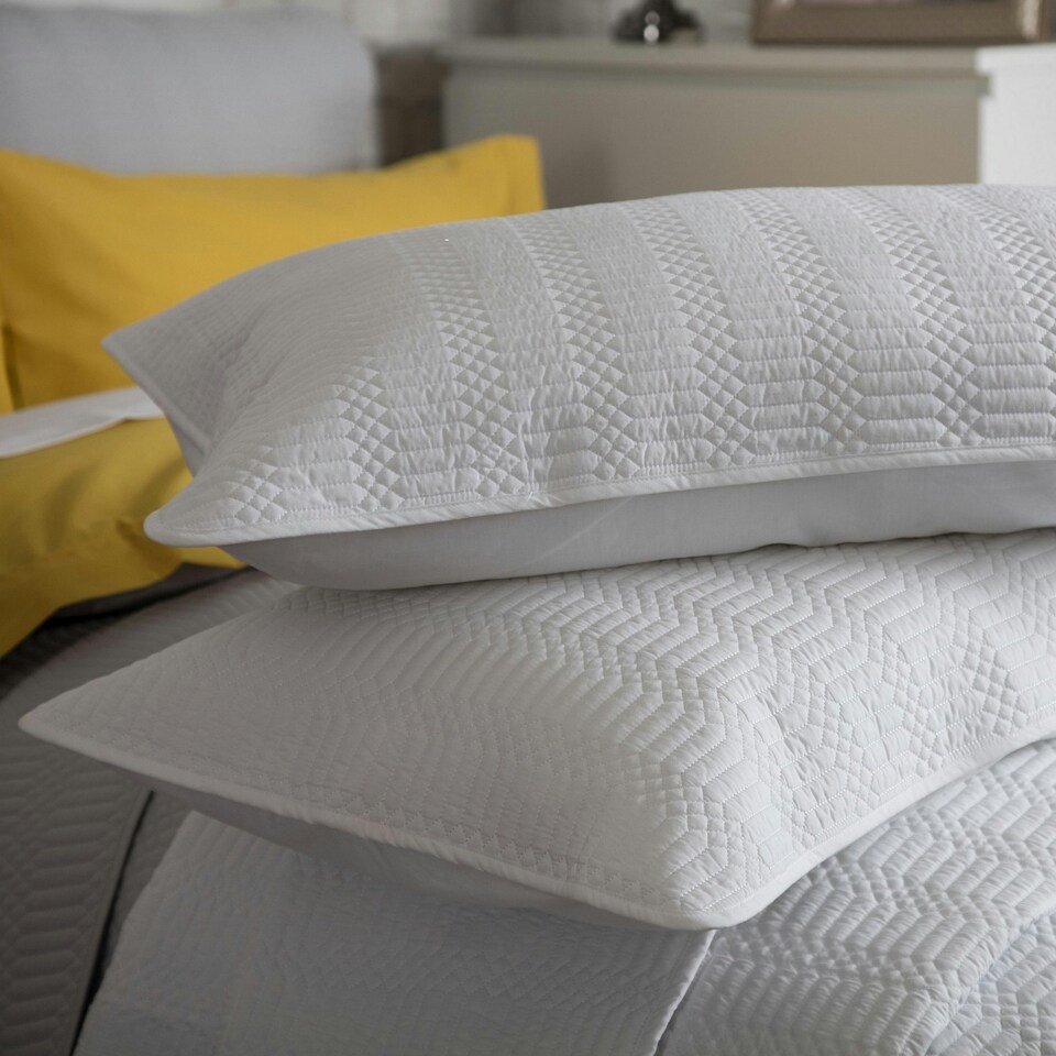 Belledorm Stratford Continental Pillowcase - Grey - One Size