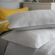 Belledorm Stratford Continental Pillowcase - Grey - One Size