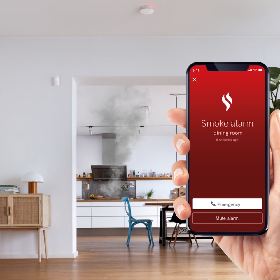 image 1 of Bosch Smart Home Smoke Alarm II