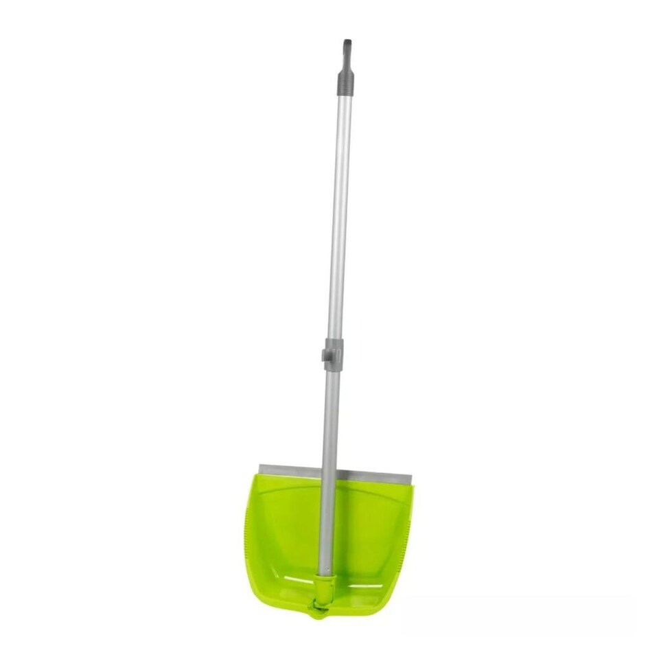 image 1 of Long Handled Dustpan & Soft Brush Set - 4 Colours | Green | 1
