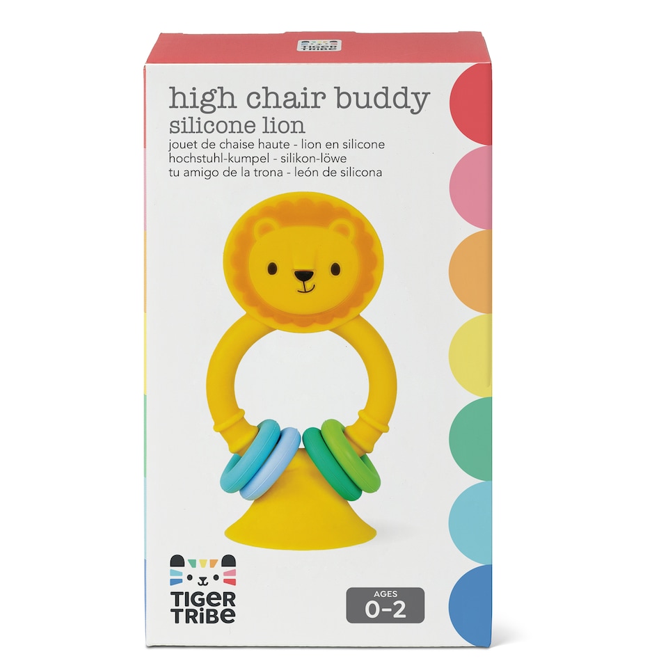 image 1 of High Chair Buddy - Silicone Lion