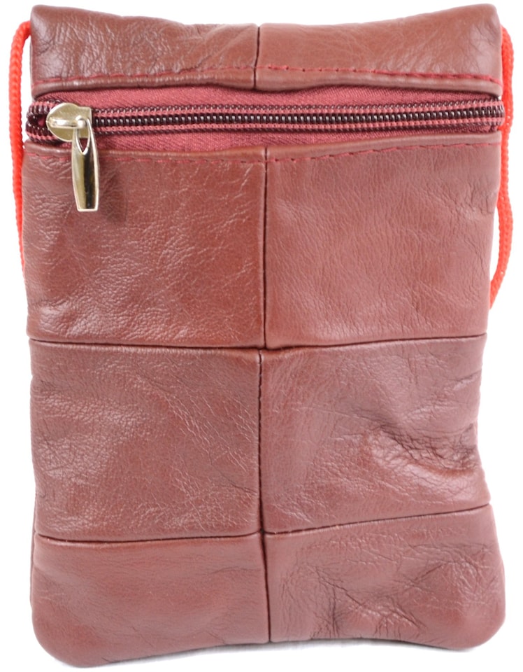 image 1 of Lorenz Womens Shoulder/Cross Body Bag/Purse/Pouch | Red | Red