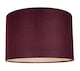 image 3 of Contemporary and Sleek Purple Plain Linen Fabric Drum Lamp Shade 60w Maximum | Purple