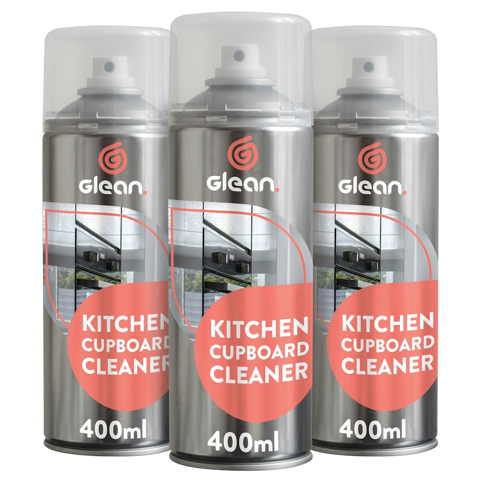 Glean Kitchen Cupboard Cleaner - 400ml 3-Pack