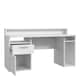image 3 of Tezaur White Gaming Desk with Colour Changing LED