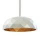 image 3 of Interiors by Premier Small Silver Dome Pendant Light