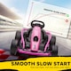 image 6 of HOMCOM 24V Electric Go Kart for Kids with Music, Horn Honking, Slow Start