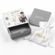 image 3 of Official Harry Potter Time Turner Sterling Silver, Gold Plated Stud Earrings with Crystal Elements