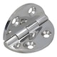 image 2 of Polished Door Circular Hinge 10 Pack Stainless Steel 64mm diameter 316 Marine Cabin