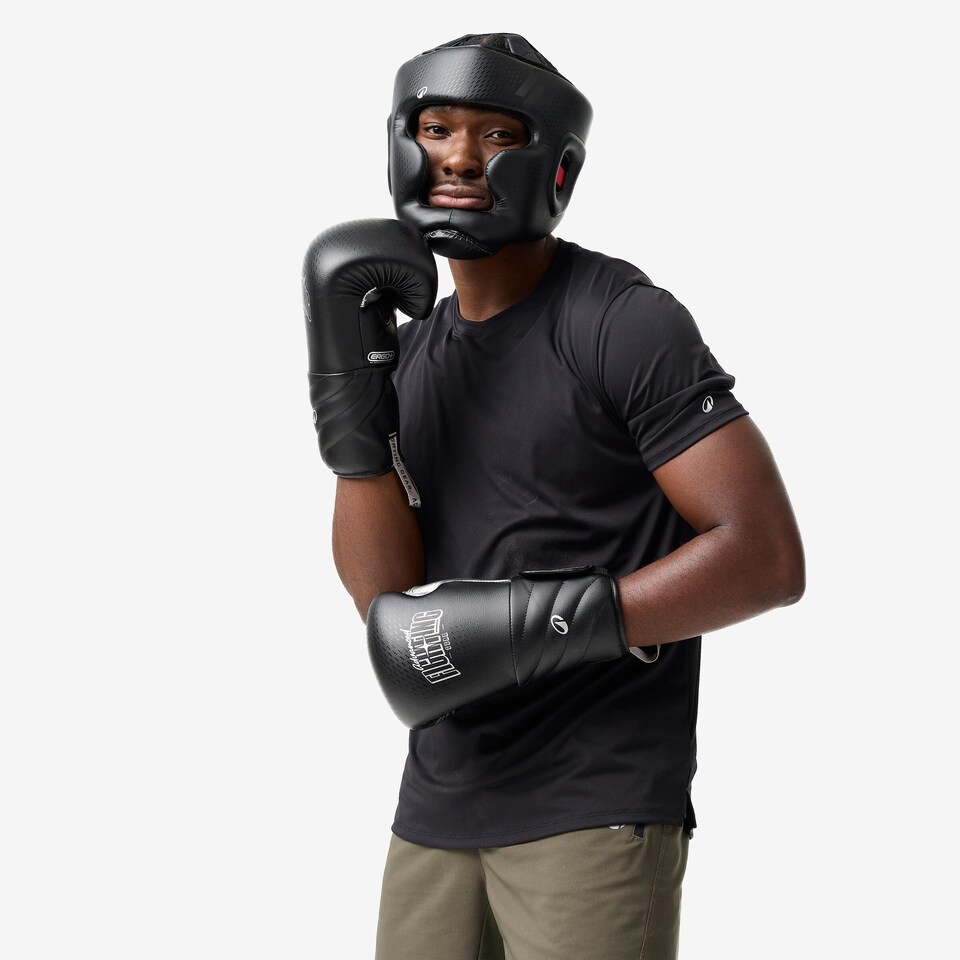 image 1 of Decathlon Adult Boxing Full Face Headguard