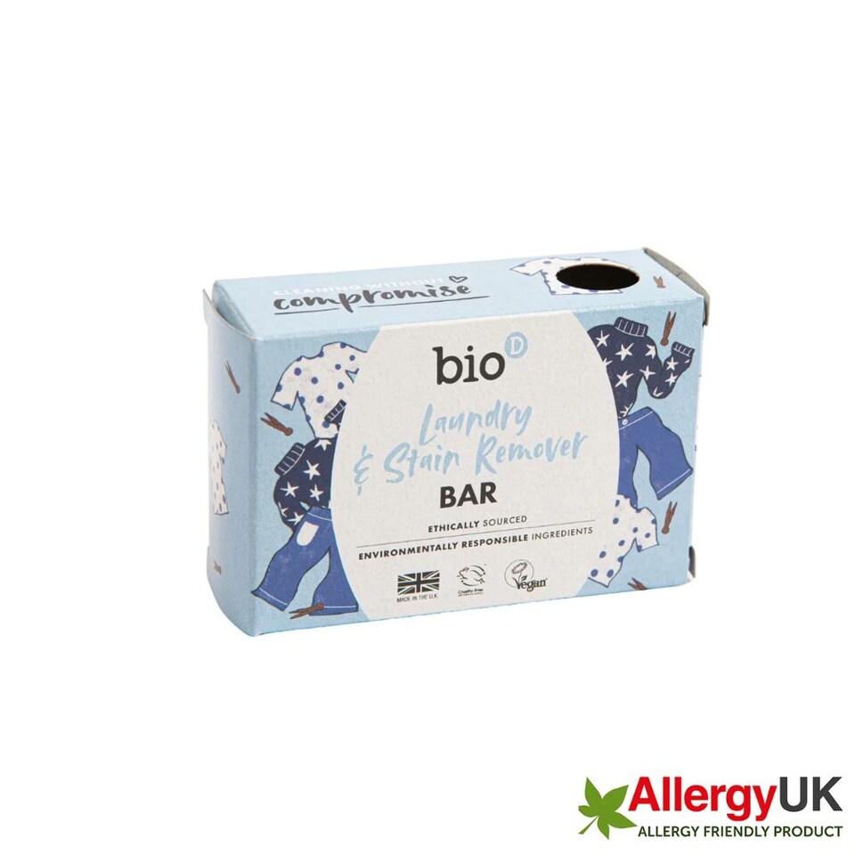 image 1 of Bio-D Laundry and Stain Remover Bar 90g