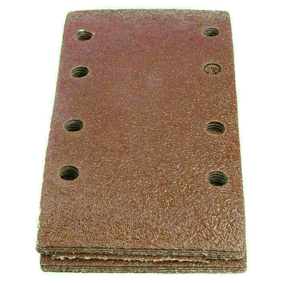 image 1 of 1/3 Sheet Sanding Sander Sandpaper Pads 20 Pack 40 Grit