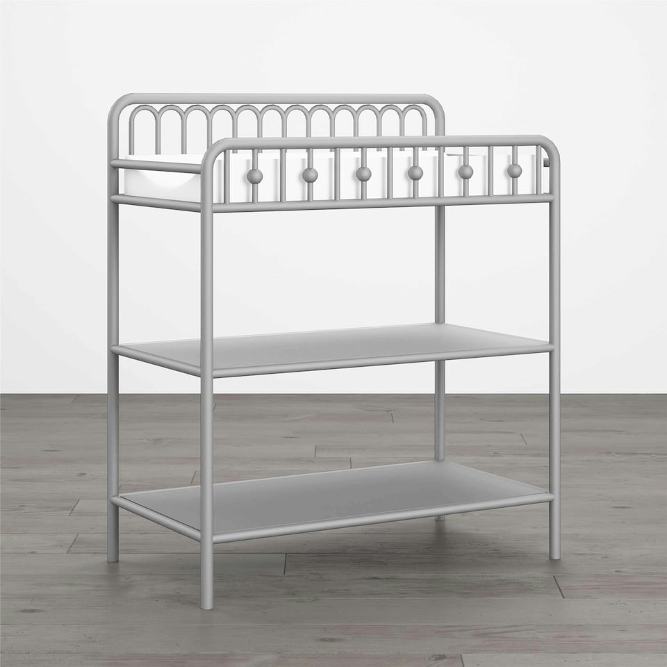 image 1 of Ivy Baby Changer in Metal Grey