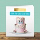 image 2 of Even The Cake Is In Tiers! - Funny Just Married Card