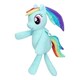 image 2 of My Little Pony Huggable Rainbow Dash Plush Toy