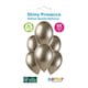image 3 of Shiny Prosecco Gold Bio Latex Balloons 33cm / 13 in - Pack of 6