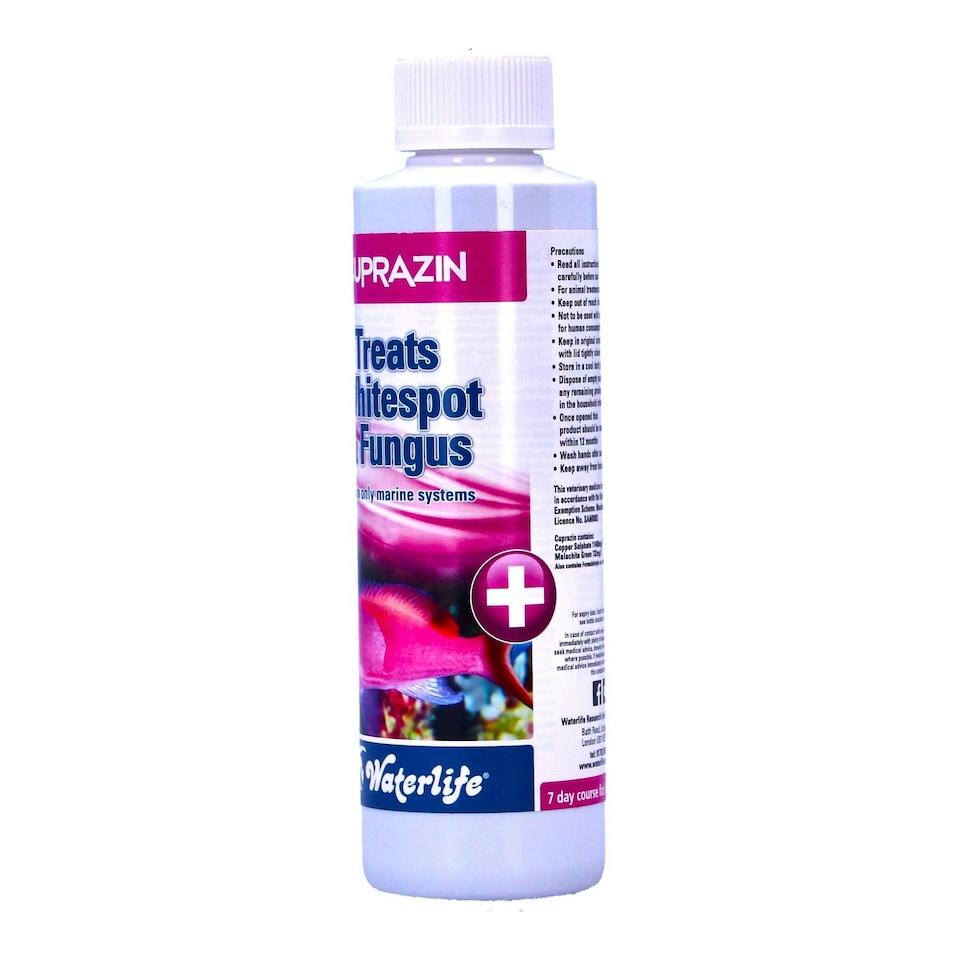 image 1 of WATERLIFE CUPRAZIN 250ML MARINE WHITESPOT TREATMENT