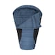 image 2 of Mountain Warehouse Summit Sleeping Bag Ripstop Hooded Mummy Shape Camping Bed Right Handed Zip - Long length (215cm) Black