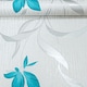 image 2 of Erismann Fleur Vinyl Textured Wallpaper - Teal - 10m x 53cm Green