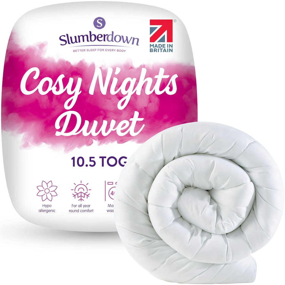 image 1 of Slumberdown Cosy Nights Duvet, 10.5 Tog, King