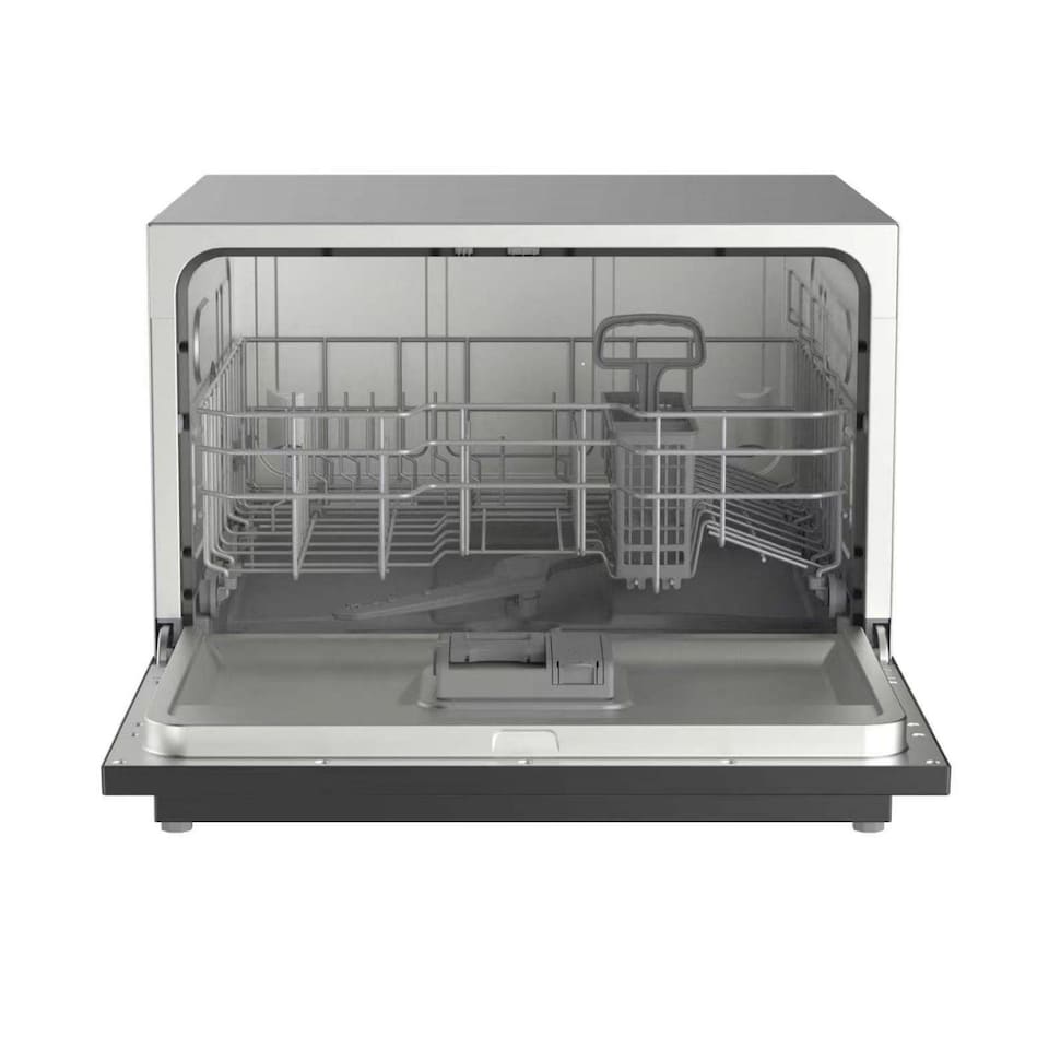 image 1 of Table Top Dishwasher, 6 Place Settings, 8 Programs, Black - TTD6BL