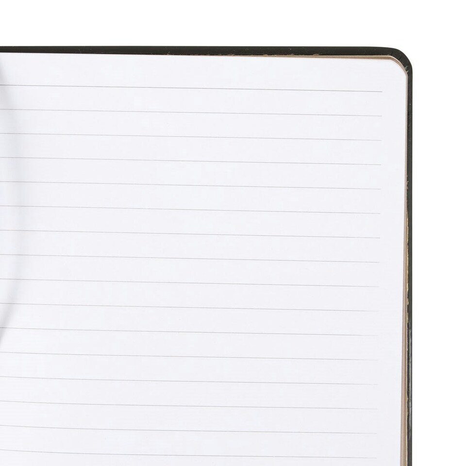 image 1 of Something Different Mystic Mog A5 Notebook - Black/Purple/Cream - One Size