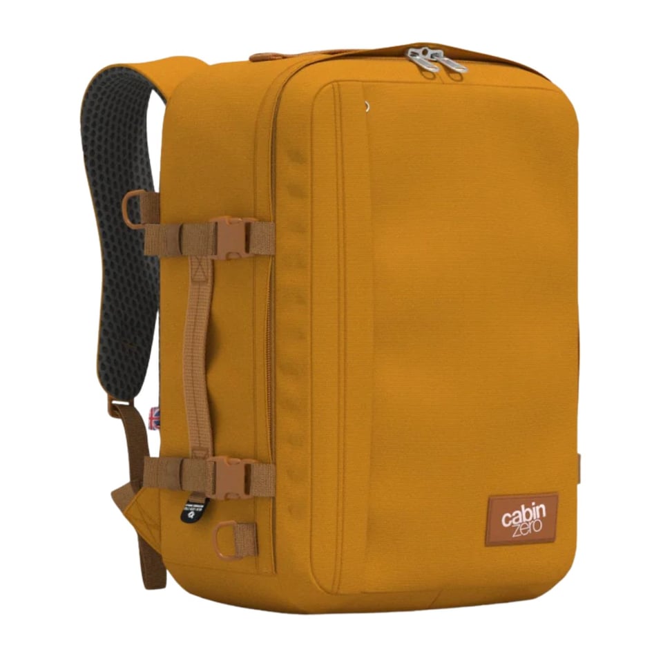 image 1 of Cabinzero Classic Plus Backpack 32L, Padded Carry On Travel Rucksack with Chest Strap