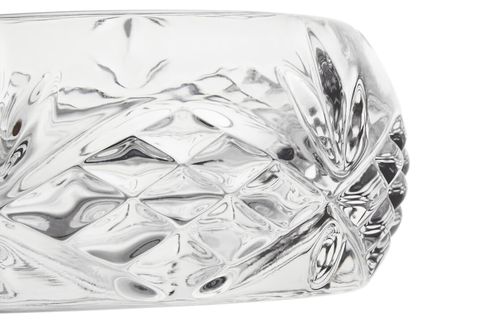 image 1 of Beaufort Large Crystal Textured Ashtray