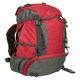 image 2 of Mountain Warehouse Venture Rucksack Ripstop Zipped Security Pockets Hiking Bag Red