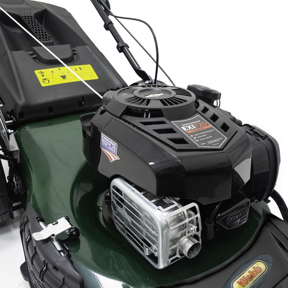 image 1 of Webb Supreme Self-Propelled Petrol Rotary Lawnmower - 46 cm or 53 cm