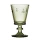 image 3 of La Rochere Bee Stemmed Wine Glass Olive Green 270ml