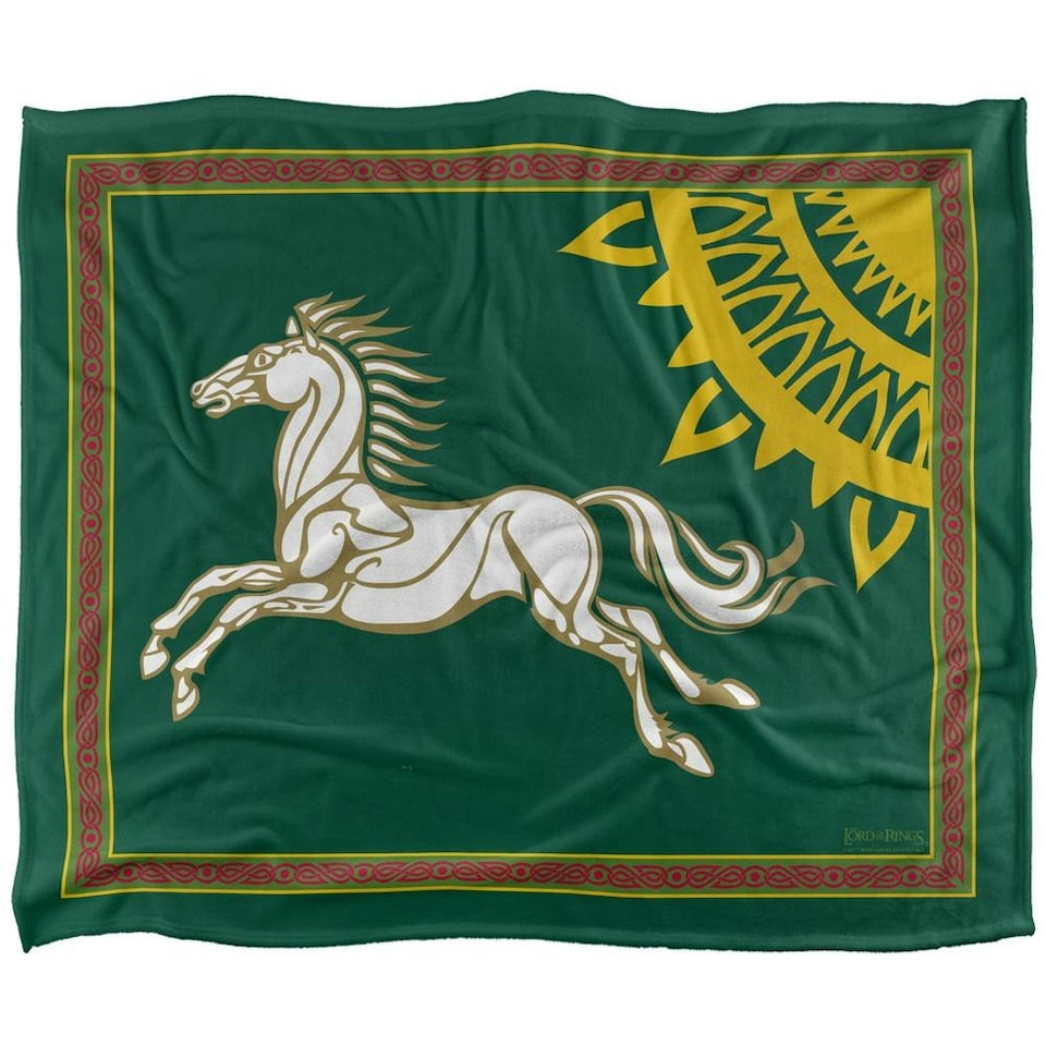 image 1 of Lord Of The Rings Rohan Horse Blanket - Multicoloured - One Size