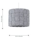image 7 of Warner - Grey Felt Weave Easy Fit Pendant Shade | Grey | Medium | 1