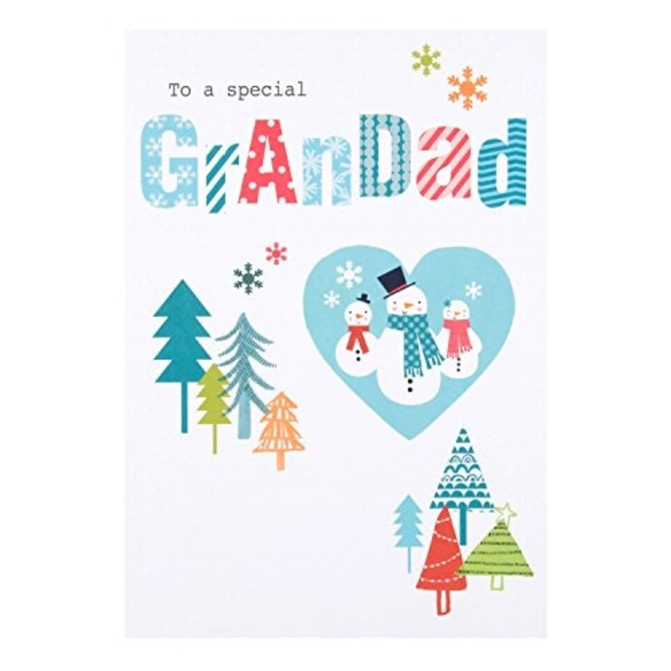image 1 of Grandad Christmas Card 'Really Happy'