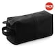 image 3 of Quadra NuHide Faux Leather Washbag (Pack of 2) - Black - One Size Black