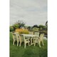 image 2 of Clover 6 Seater Rectangular Table Set with 6 Chair - Pressure Treated Timber - Partially Assembled