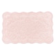 image 1 of Gracie Floral Jacquard Scalloped Bath Mat