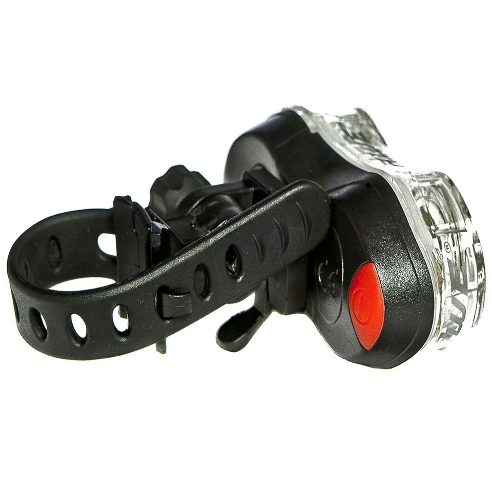 image 1 of AWE AWEFlash Mega 40 Lm 2x0.5W LEDs Bike Battery Front Light 120hrs Run Time*