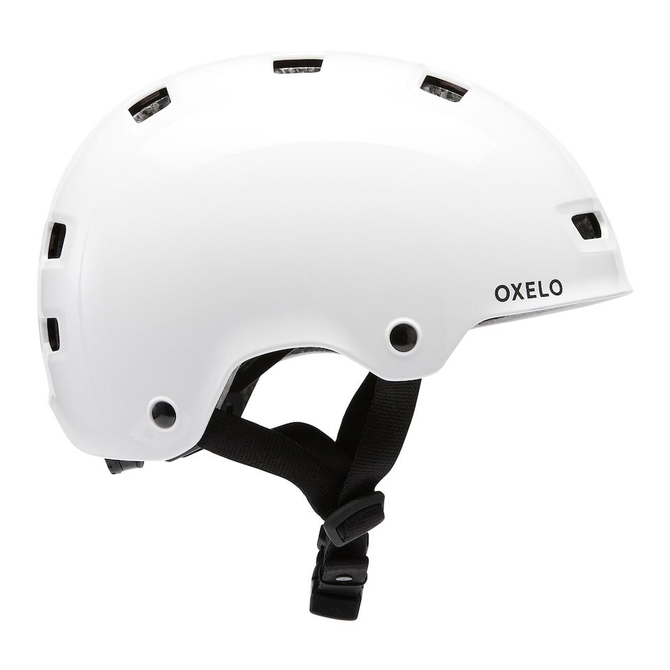 image 1 of Decathlon Inline Skating Skateboarding Scootering Helmet MF500 - White