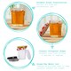 image 2 of Argon Tableware Glass Jam Jars with Lids - 30ml - Pack of 6