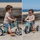 image 6 of Hooga 2-in-1 Balance Bike - Wooden Trike for Kids | Blue