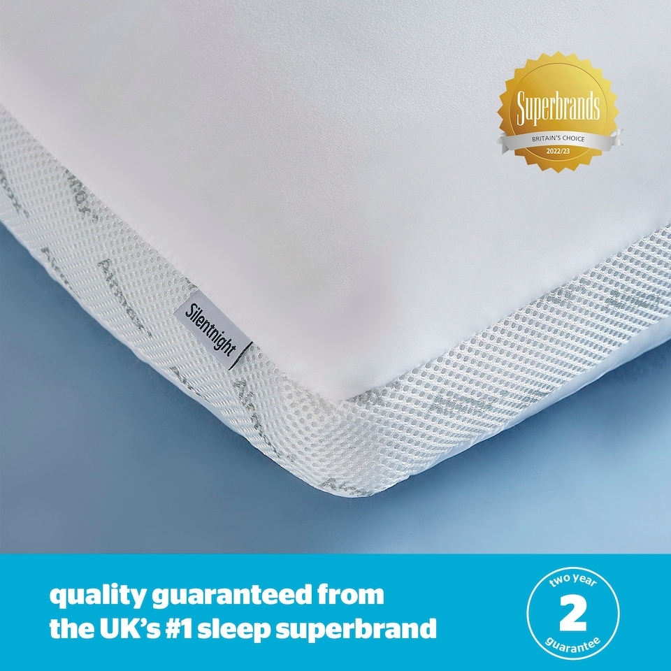 image 1 of Silentnight Airmax Medium Support Pillows, 2 Pack