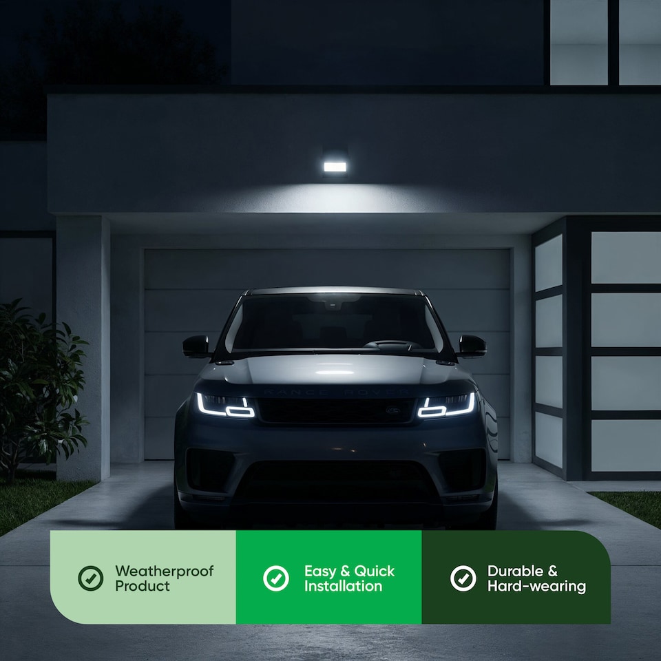 image 1 of Gardenwize Solar Guardian 800 Security Light with Motion Sensor Protection