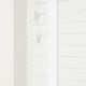 image 2 of 110cm Ultra White Faux Wood Venetian Blinds with Tapes (120cm Drop) | White | White