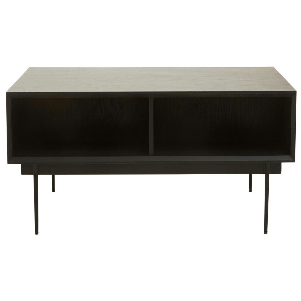 image 1 of Interiors by Premier Black Finish Wooden Coffee Table Black