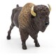 image 4 of PAPO Wild Animal Kingdom American Buffalo Toy Figure