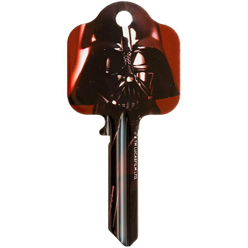 image 1 of Star Wars Darth Vader Door Key - Black/Red - One Size
