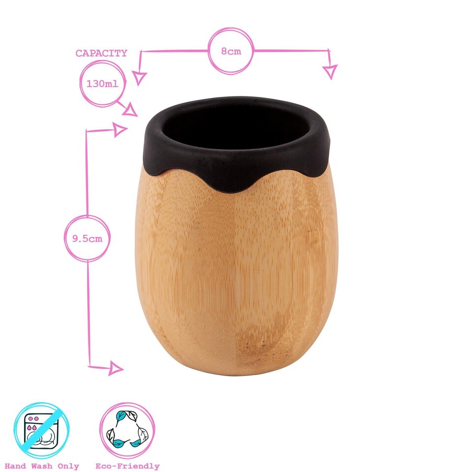 image 1 of Tiny Dining Bamboo Baby Trainer Cup - 130ml - Pink | Pink | Pink