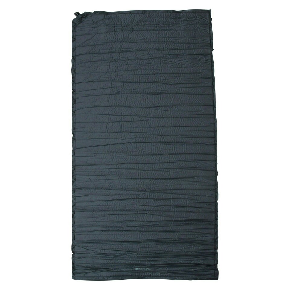 image 1 of Mountain Warehouse Adventure Self Inflating Mat Lightweight Waterproof Mattress Grey | One Size
