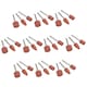 image 1 of 30pc Rotary Circular Grinding Sanding Wheel Set 9, 10, 15mm 3.17mm Mandrel